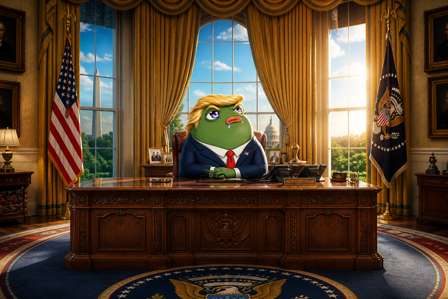 Trumpacio in the Oval Office